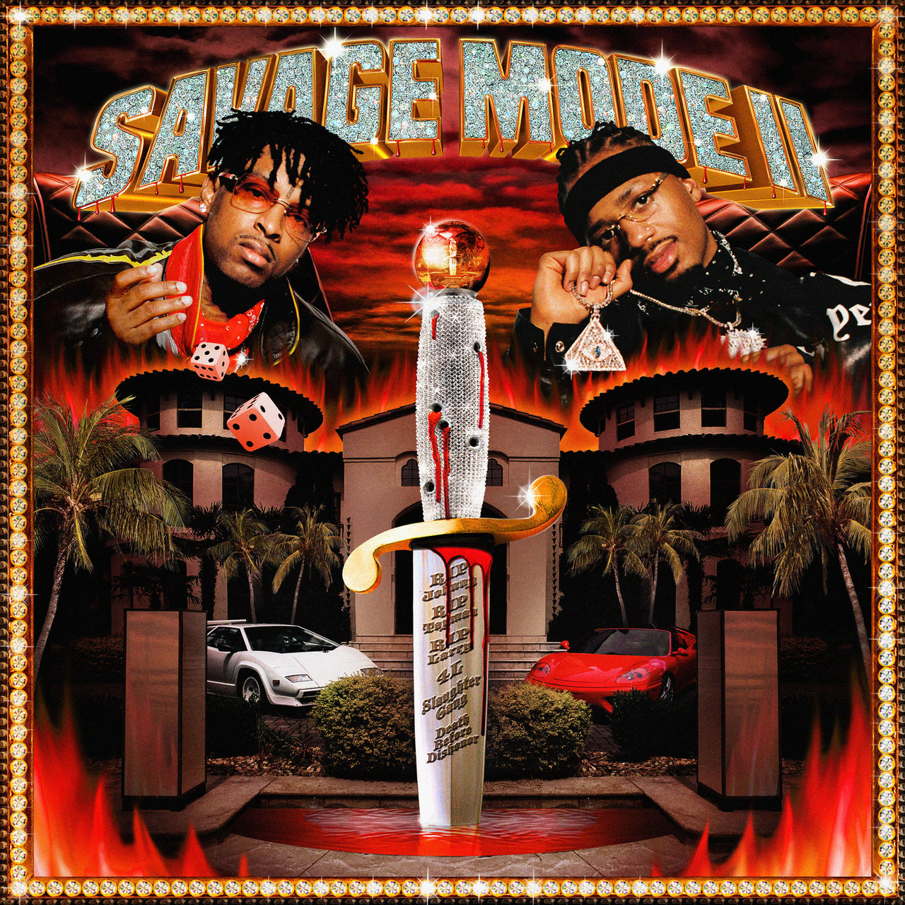 21 Savage and Metro Boomin - Savage Mode II (Cover)