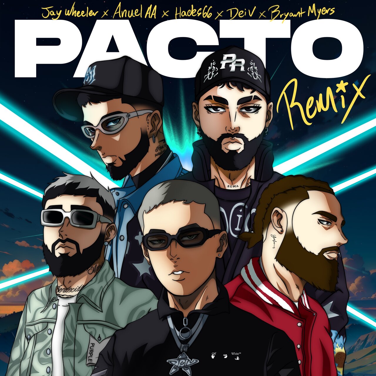 Jay Wheeler - Pacto (Remix) (ft. Anuel AA, Hades66, Dei V and Bryant Myers) (Cover)