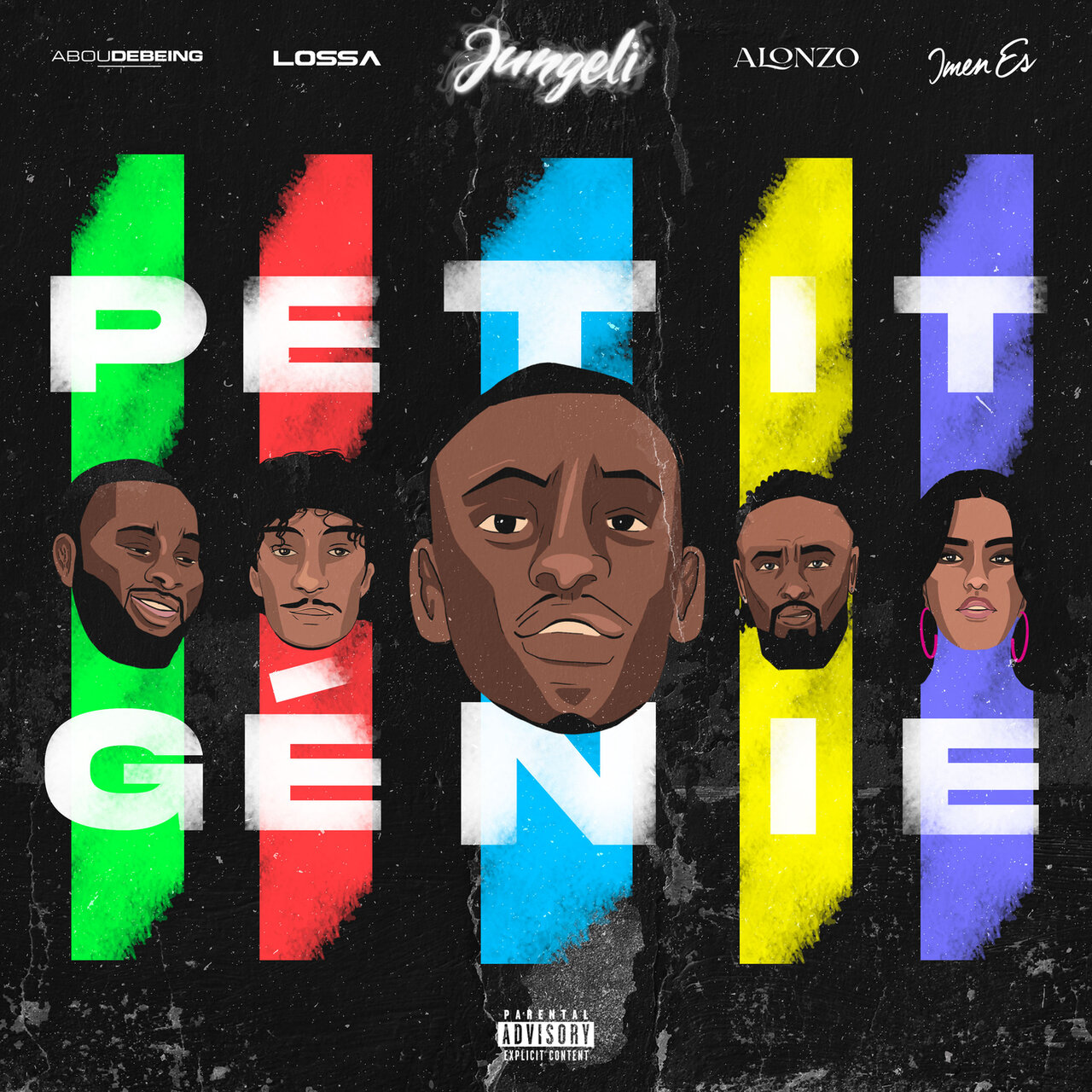Jungeli - Petit génie (ft. Imen ES, Alonzo, Abou Debeing and Lossa) (Cover)