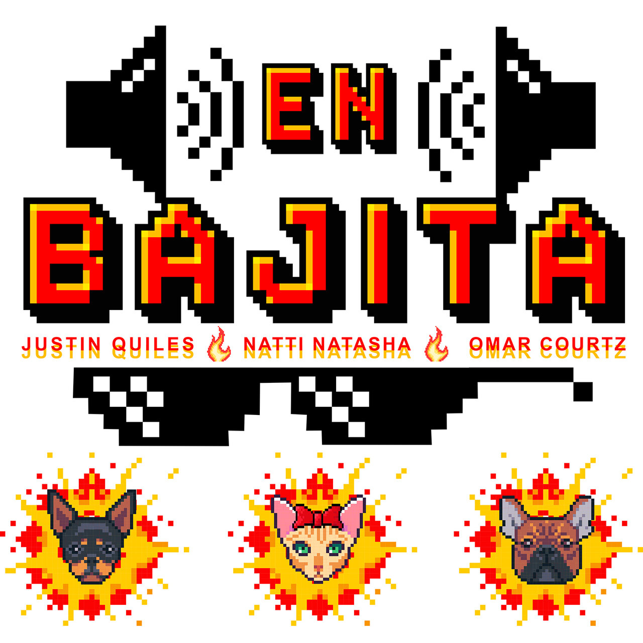 Justin Quiles - En Bajita (ft. Natti Natasha and Omar Courtz) (Cover)