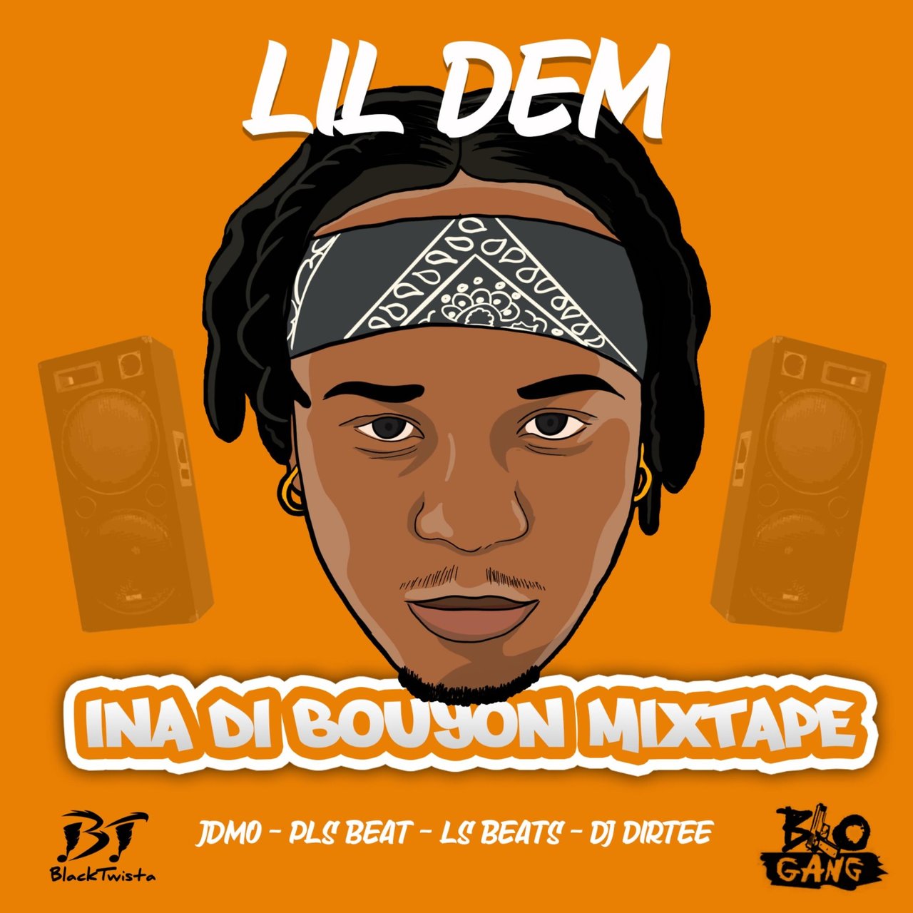 Lil Dem - Ina Di Bouyon Mixtape (Cover)