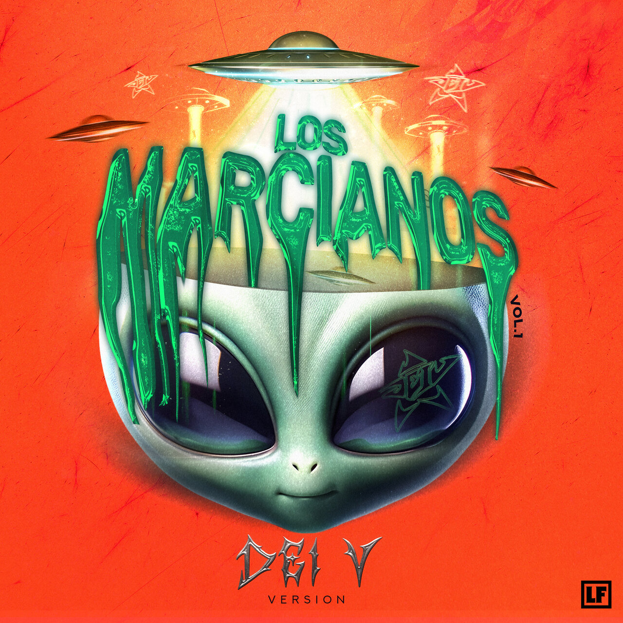 Los Marcianos Vol. 1: Dei V Version (Cover)