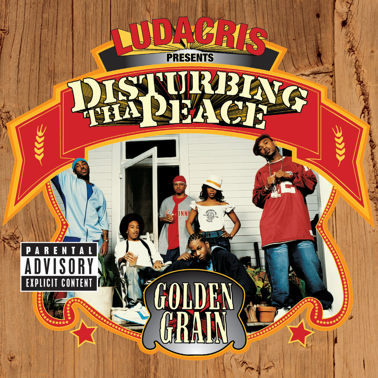 Ludacris Presents Disturbing Tha Peace: Golden Grain (Cover)