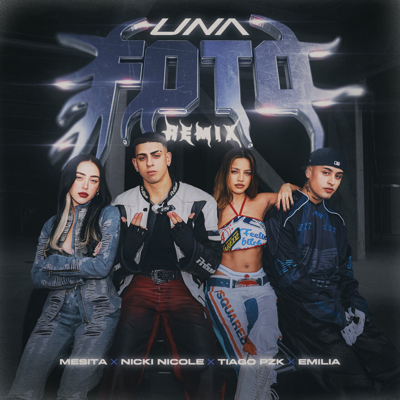 Mesita - Una Foto (Remix) (ft. Nicki Nicole, Emilia and Tiago PZK) (Cover)