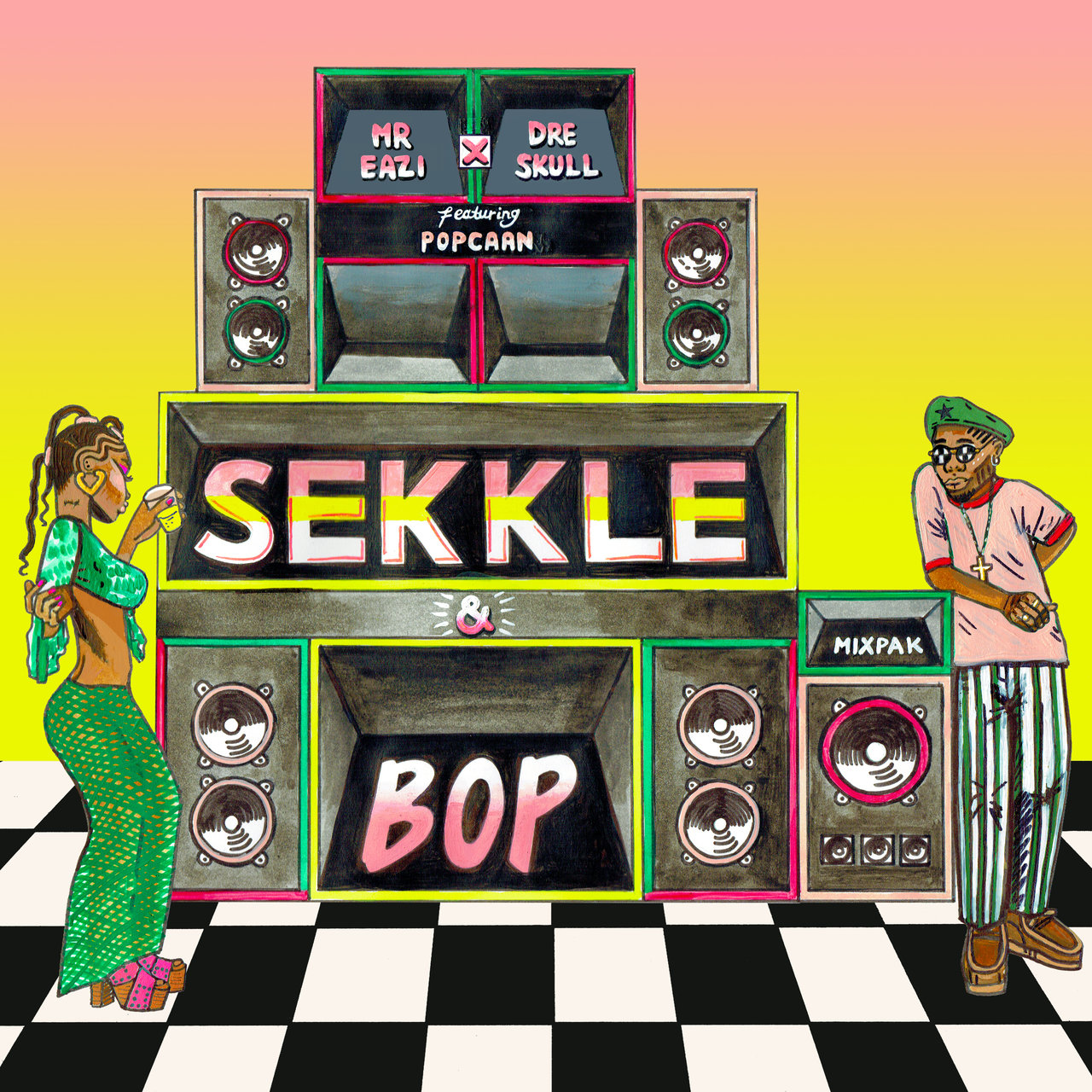 Mr Eazi and Dre Skull - Sekkle and Bop (ft. Popcaan) (Cover)