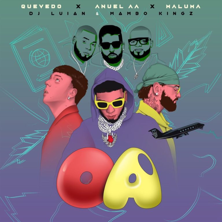 Quevedo, Anuel AA and Maluma - OA (ft. DJ Luian and Mambo Kingz) (Cover)