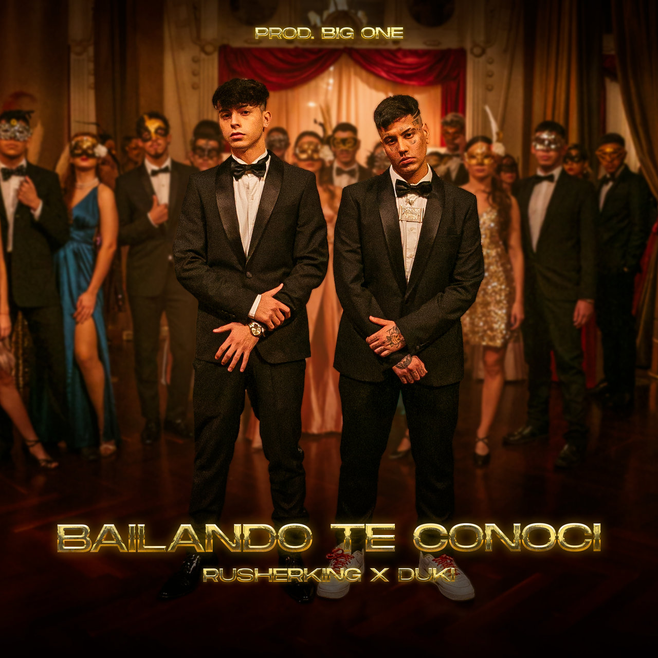 Rusherking - Bailando Te Conocí (ft. Duki) (Cover)