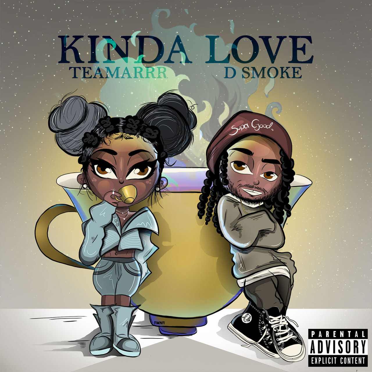 TeaMarrr - Kinda Love (ft. D Smoke) (Cover)