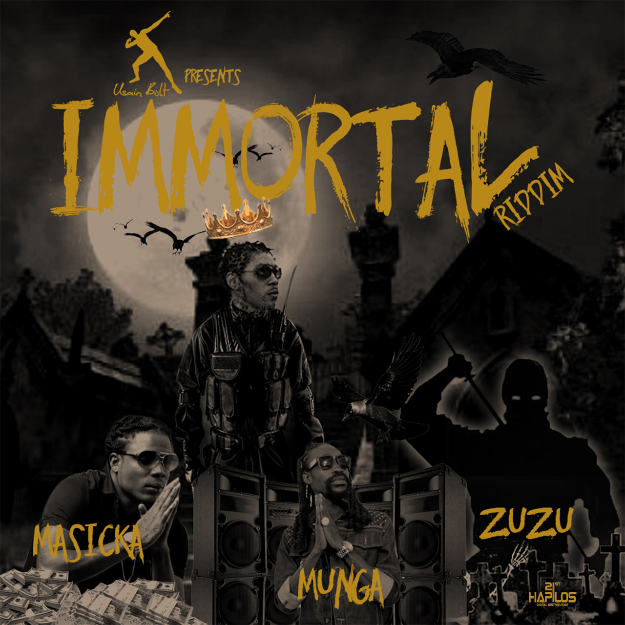 Usain Bolt Presents Immortal Riddim (Cover)